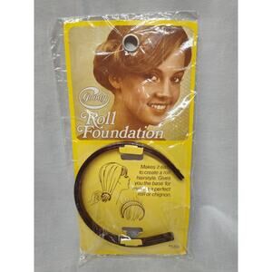 Goody 589 Vintage 1979 Hair Accessory Roll Foundation Chignon Hairstyle instruct